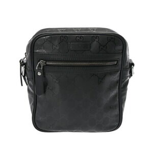 GUCCI GG Imprime Black Shoulder Bag